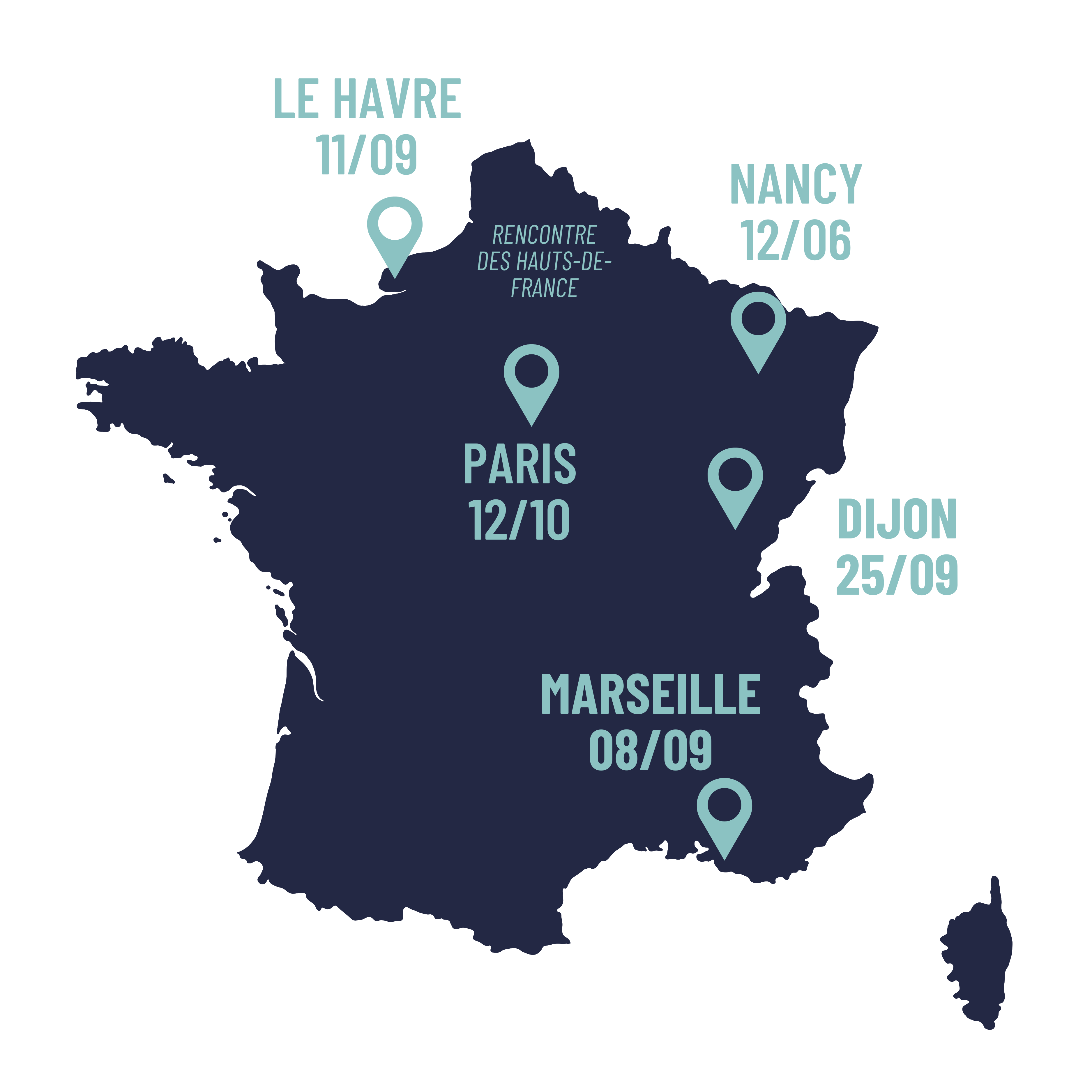 Carte des rencontres SERI2026