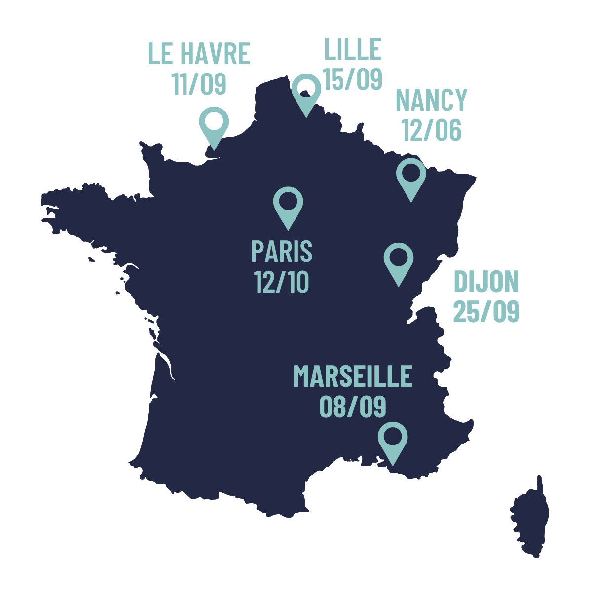 Carte des rencontres SERI2026
