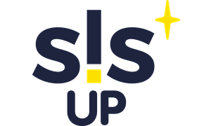 SIS UP (logo)