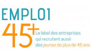 Label Emploi 45+ (logo)