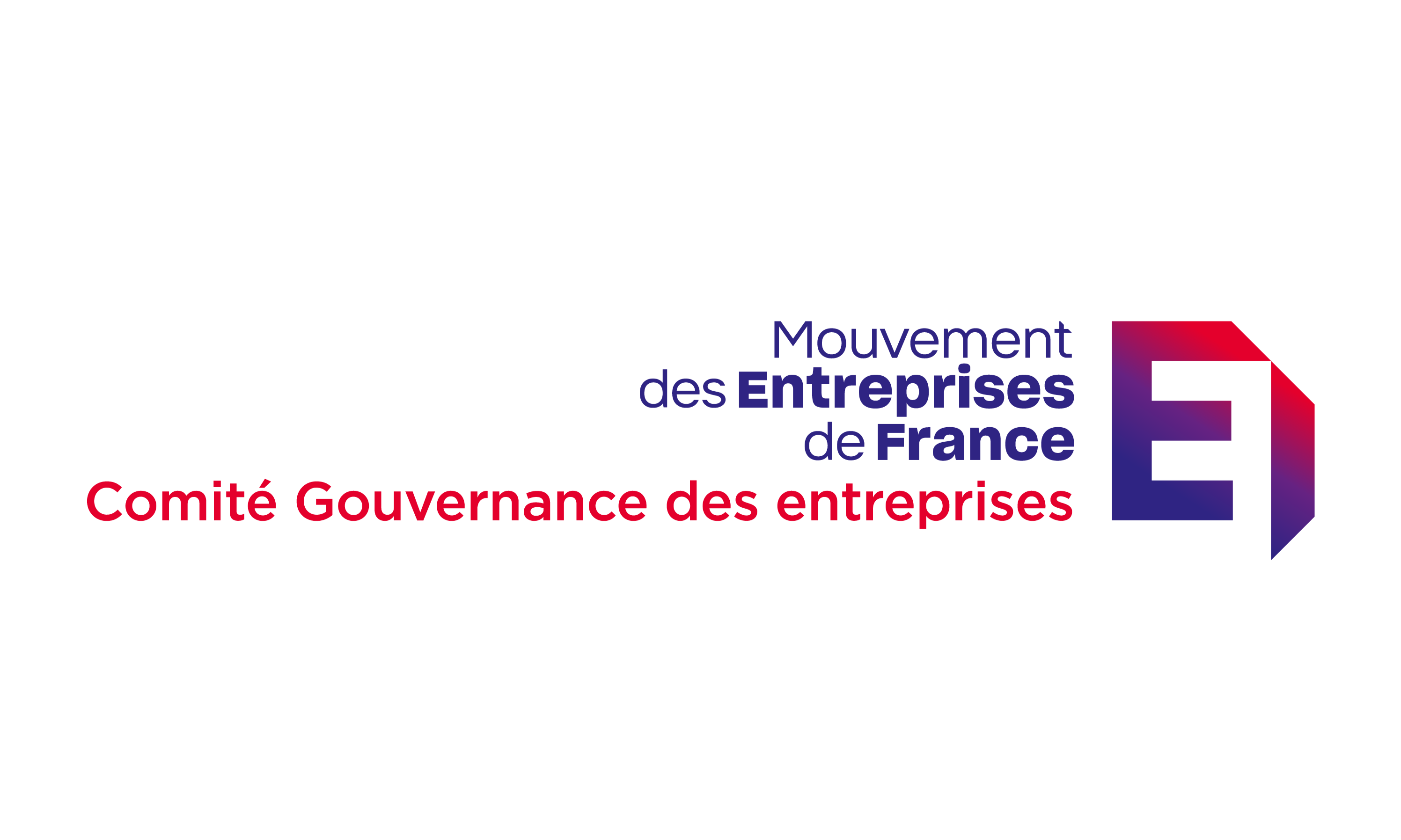 MEDEF Comité de Gouvernance des Entreprises (logo)