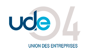 Union des entreprises des Alpes-de-Haute-Provence (UDE 04) (logo)